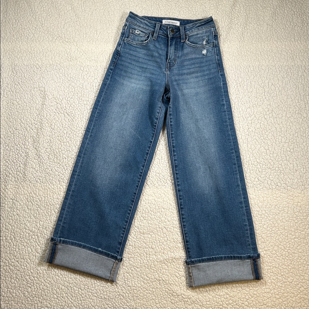 Flying Monkey Wide Leg Jeans - Picture 3 of 9